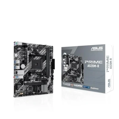 Afbeelding van ASUS PRIME A520M R AMD A520 Socket AM4 micro ATX