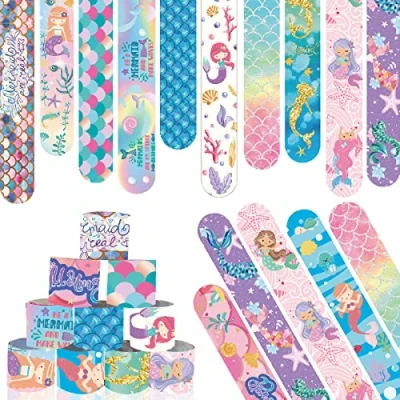 Afbeelding van Acuiwer slap armband, 24 stuks, bandjes voor kinderen, verjaardag, vuller, cadeau, feest, favorieten, meisjes, jongens
