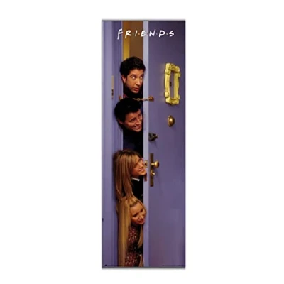 Afbeelding van Poster Friends Door 53x158cm
