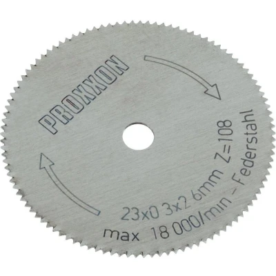 Afbeelding van Proxxon Micromot 28 652 Cirkelzaagblad 23 x 2.6 0.3 mm 1 stuk(s)