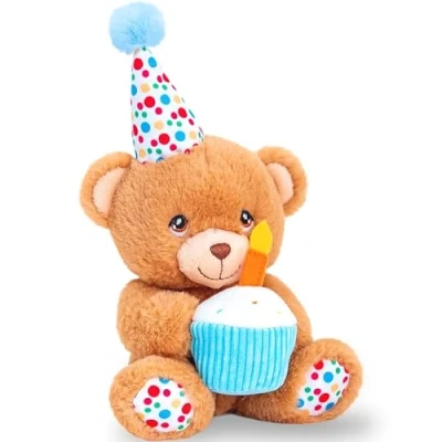 Afbeelding van Deluxe Paws Teddybeer voor speciale gelegenheden, 100% gerecycled (Happy Birthday/Happy Birthday)