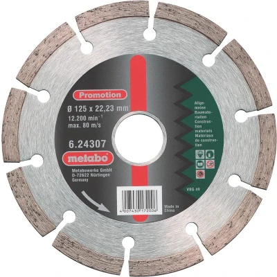 Afbeelding van Metabo 624309000 Diamanten doorslijpschijf Diameter 180 mm 1 stuk(s)
