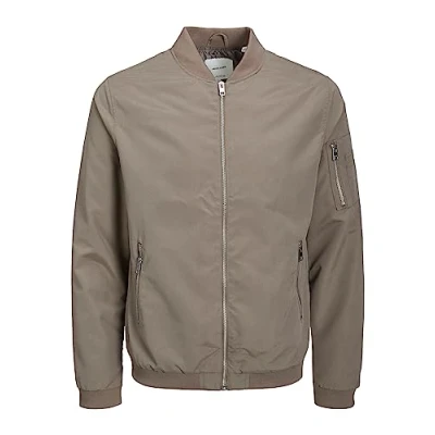 Afbeelding van Jack &amp; Jones Erush NOOS Bomberjacks, Heren, Maat: Small, Light brown