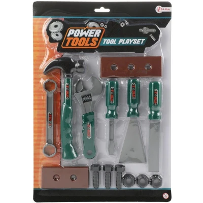 Afbeelding van Toi Toys Speelgoed Gereedschapset, 13dlg.