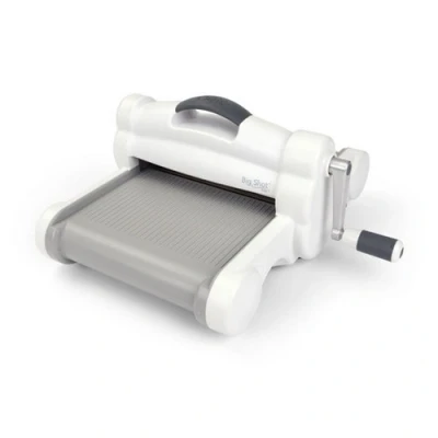 Afbeelding van Sizzix Big Shot PLUS Machine Only White &amp; Grey 660020
