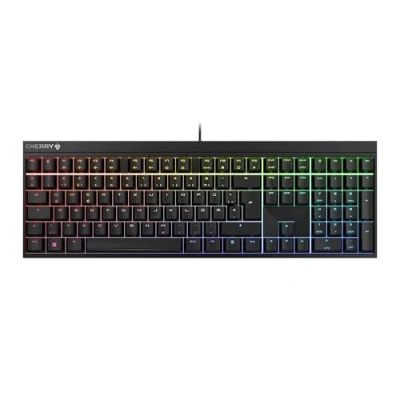 Afbeelding van CHERRY MX 2.0S RGB rood (NL, Bedraad), Toetsenbord, Zwart