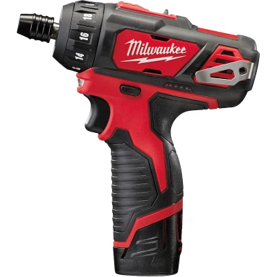 Afbeelding van MILWAUKEE M12 BD 202C subcompacte accu schroevendraaier in transportkoffer (2x 2,0Ah + lader) 4933441900