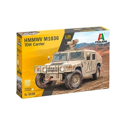 Afbeelding van 1:35 Italeri 6598 HMMWV M1036 TOW Carrier Plastic Modelbouwpakket