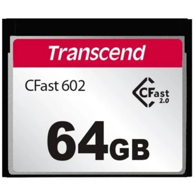 Afbeelding van Transcend TS8GCFX602 CFast kaart Industrial 64 GB