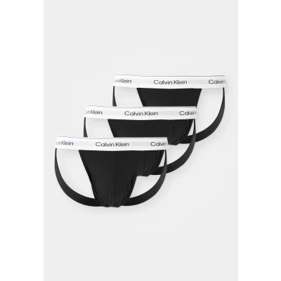 Afbeelding van Calvin Klein Underwear JOCK Strap 3 PACK Slip, Heren, Maat: Large, Black