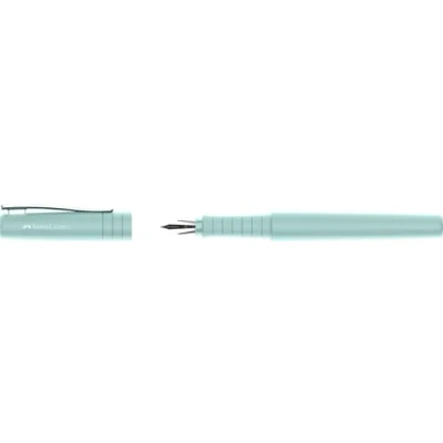 Afbeelding van Faber Castell vulpen Poly Pen penpunt M caribic blue FC 241009