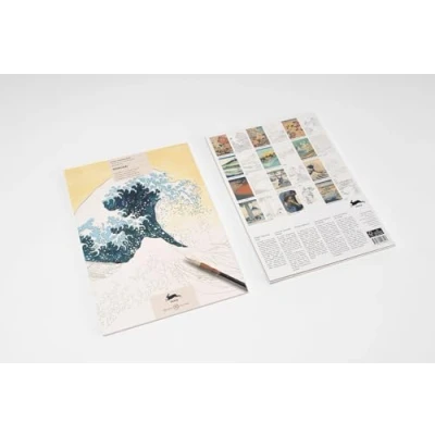 Afbeelding van Artists&#039; colouring book Hokusai