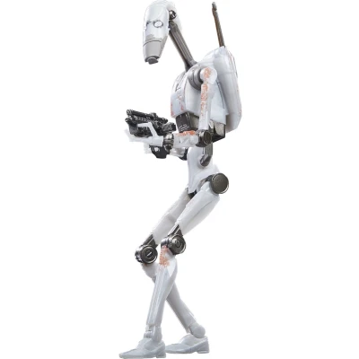 Afbeelding van Witte Battle Droid Figuur, 15 cm