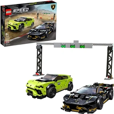 Image de LEGO® Speed Champions 76899 Lamborghini Urus ST X &amp; Huracán Super Trofeo EVO