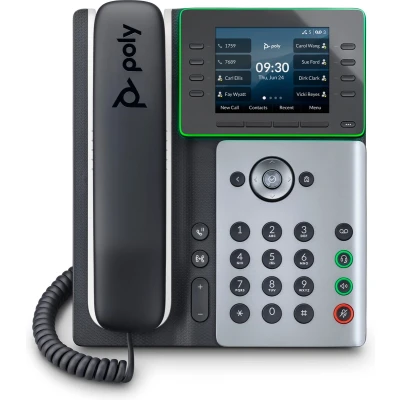 Afbeelding van POLY Edge E320 IP telefoon met PoE ondersteuning