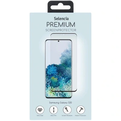 Afbeelding van Selencia Screenprotector Geschikt voor Samsung Galaxy S20 Ultrasonic Sensor Premium