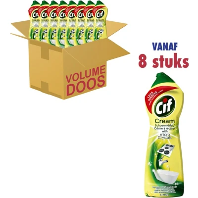 Afbeelding van CIF Schuurmiddel 8x750ml