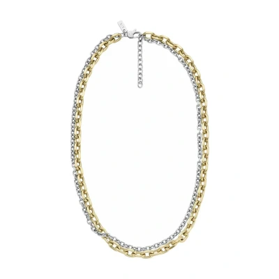 Afbeelding van Armani Exchange AXG0160710 Herenhalsketting roestvrij staal goud