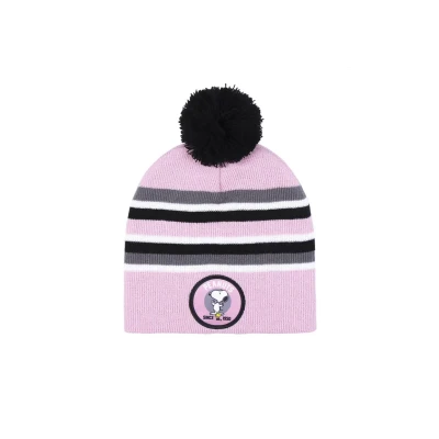 Afbeelding van Peanuts Snoopy Muts voor kinderen, Maat: One Size, Rosa
