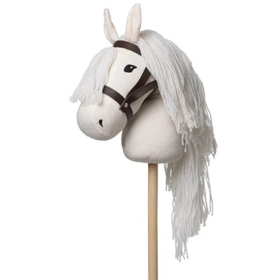 Afbeelding van By astrup stokpaard wit 68 cm