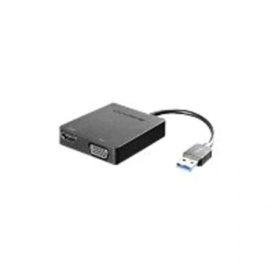 Afbeelding van Lenovo Universal USB 3.0 to VGA/HDMI adapter Geschikt voor merk: Universeel