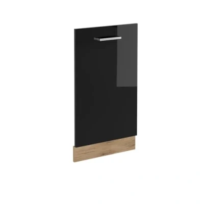 Afbeelding van Vicco R Line noir brillant, 45 cm sans plan de travail
