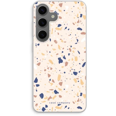 Afbeelding van Case Company® hoesje geschikt voor Samsung Galaxy S24 Terrazzo N23 Soft Cover Telefoonhoesje Bescherming aan alle Kanten en Schermrand