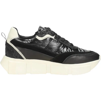 Afbeelding van Tango Norah 1 Lage sneakers Leren Sneaker Dames Zwart Maat 39