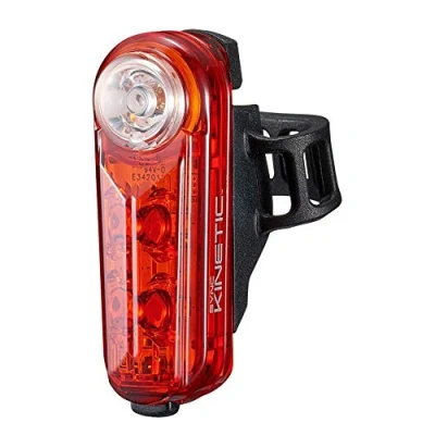 Afbeelding van CatEye Sync Kinetic Achterlicht Fiets Fietsverlichting LED Brandduur 100 tot 200 uur USB Oplaadbaar Zes lichtmodi