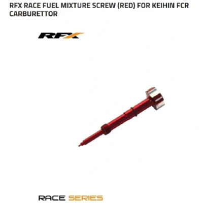 Afbeelding van RFX Fuel Mixture Screw Keihin FCR Carburettor Rood
