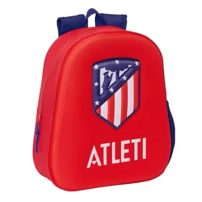 Afbeelding van 3D schoolrugzak Atlético Madrid Rood 27 x 33 10 cm