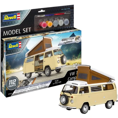 Afbeelding van Revell Model Set VW T2 Camper easy click system