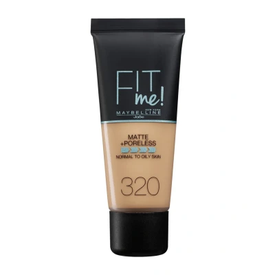Afbeelding van Maybelline Fit Me Foundation 320 Natural Tan 30ml Haibu by Kapperskorting.com