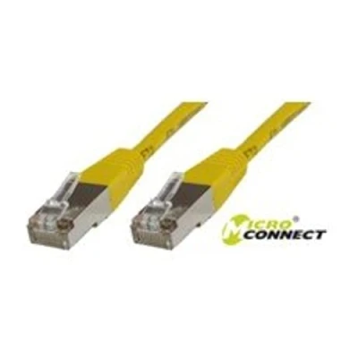 Afbeelding van Microconnect SSTP CAT6 10M netwerkkabel Geel