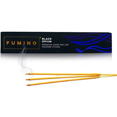 Afbeelding van Fumino® Black Fresh Handmade Wierookstokjes per doos (15 g) Masala Agarbatti Joss geur voor ontspanning en meditatie, woondecoratie huisdecoratie