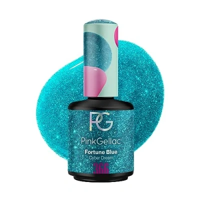 Afbeelding van Pink Gellac 366 Fortune Blue Gel Nagellak 15 Ml