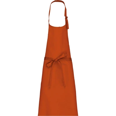 Afbeelding van Kariban Schort van polykatoen zonder zak K8000 Burnt Orange