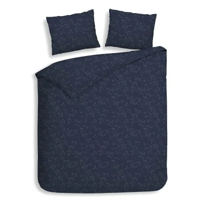 Afbeelding van Heckettlane Alloro Dekbedovertrek Tweepersoons 200x200/220 cm Dark Blue