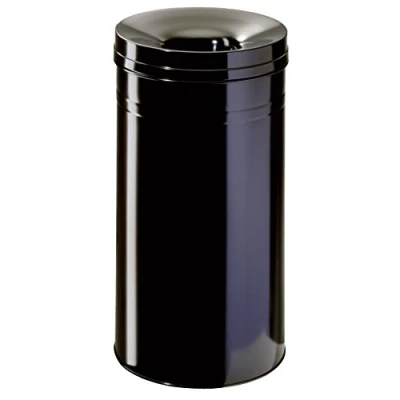 Afbeelding van Papierbak met vlamdover Durable 3326 01 30liter zwart