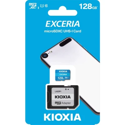 Afbeelding van Kioxia EXCERIA microSDXC kaart 256 GB UHS I Schokbestendig, Waterdicht