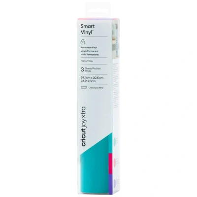 Afbeelding van Cricut Smart Vinyl Permanent Joy Xtra Folieset Snijbreedte 30.5 cm Aqua blauw, Pink, Violet