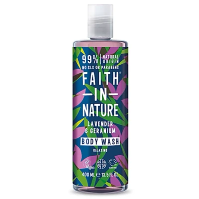 Afbeelding van Faith In Nature Lavendel En Geranium Body Wash 400ml