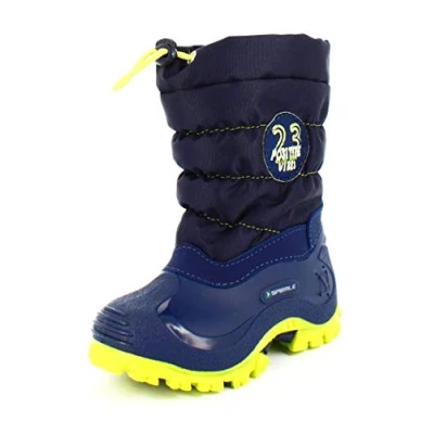 Afbeelding van Spirale Eric, unisex sneeuwlaarzen voor kinderen, Blu Lime 02319456, 34 EU, 02319456