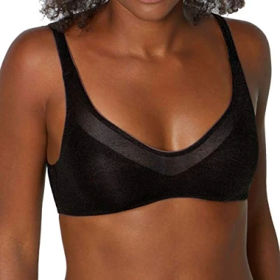 Afbeelding van Sloggi OXYGENE Infinite Soft Bra, gevoerde beha voor dames, zwart.