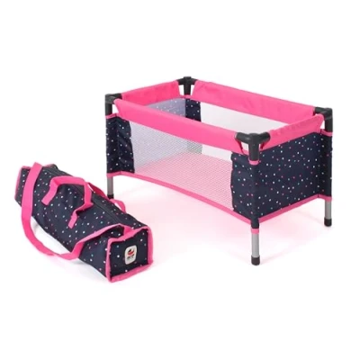 Afbeelding van Bayer Chic 2000 Poppen Reisbedje Confetti Pink