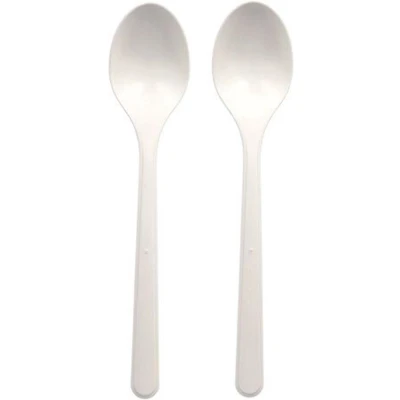 Afbeelding van Papstar Herbruikbare Lepel 18,5cm Wit