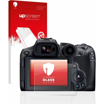 Afbeelding van upscreen Screenprotector voor Canon EOS R7 Folie Beschermfolie Beschermglas transparant