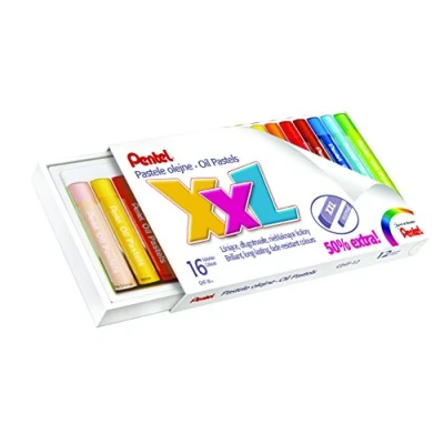Afbeelding van Pentel Oliepastel XXL formaat 16 kleuren
