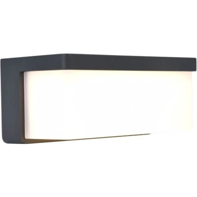 Afbeelding van Lutec ZELNA 6912401345 LED buitenlamp (wand) 8.2 W Warmwit Antraciet