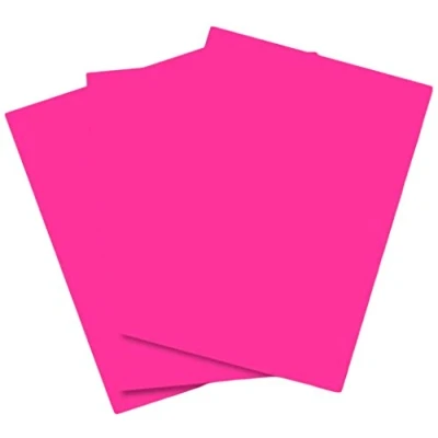 Afbeelding van House of Card &amp; Paper HCP58 gekleurd papier, A4, 80 g/m², felroze, 50 vellen
